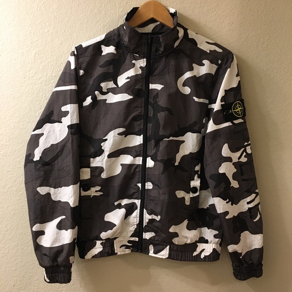 stone island supreme camo jacket